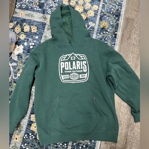 Men’s Polaris hooded sweatshirt, size large